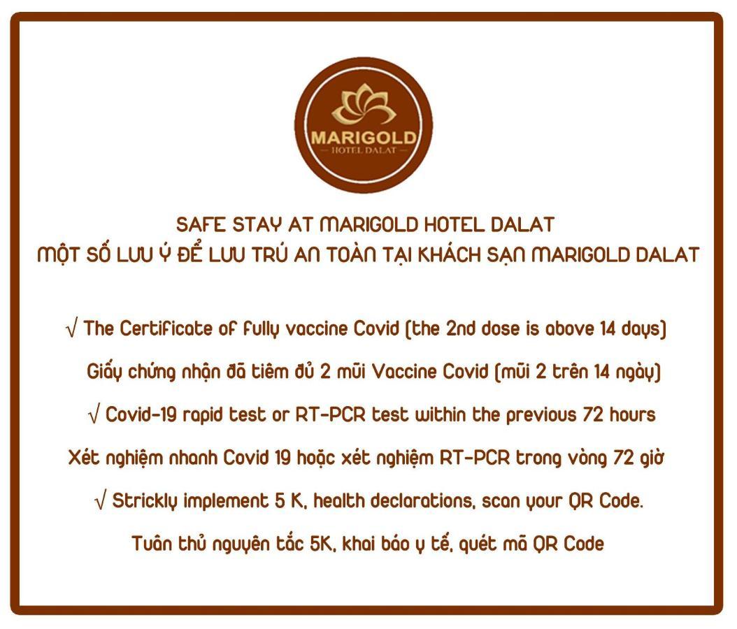 Marigold Hotel Dalat Buitenkant foto